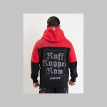 Amstaff ZANE hrub&aacute; čierna mikina s kapucou Materi&aacute;l: 80% bavlna, 20% polyester